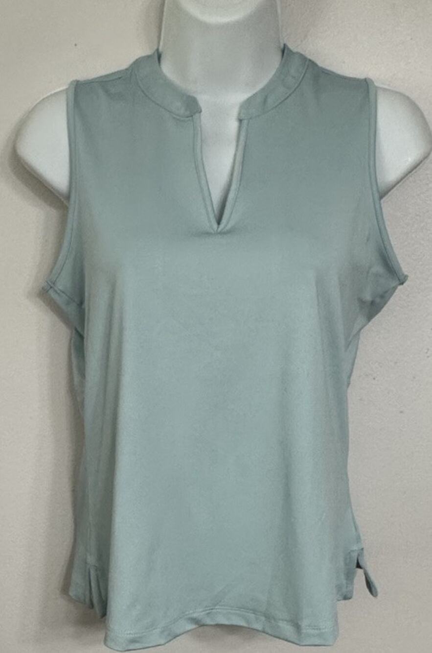 Tommy Bahama Shirt Women’s XS Everyday Active Blue Sleeveless Golf Tennis NEW